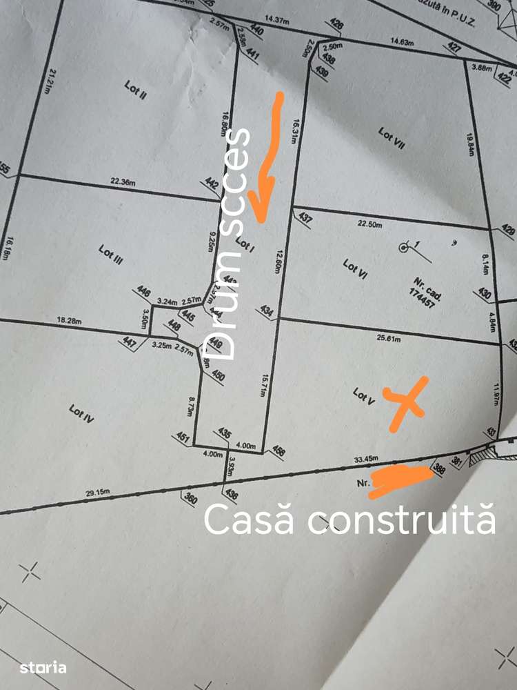 Teren intravilan de – 428 mp – Stupini, Brașov-3