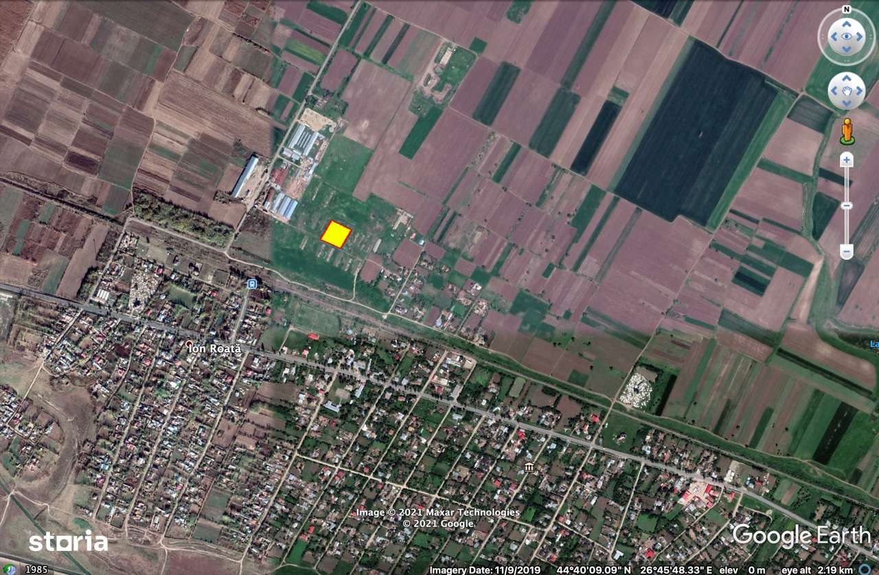 Vânzare teren potențial industrial, localitatea Ion Roata, Ialomița-0