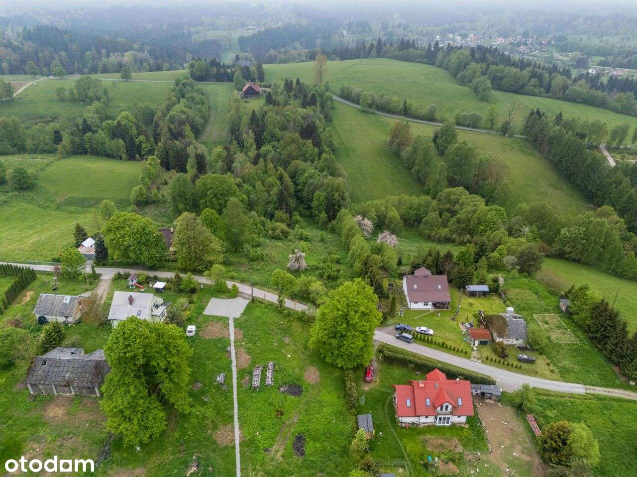 Urokliwa działka pod wymarzony dom w Bieszczadach-5