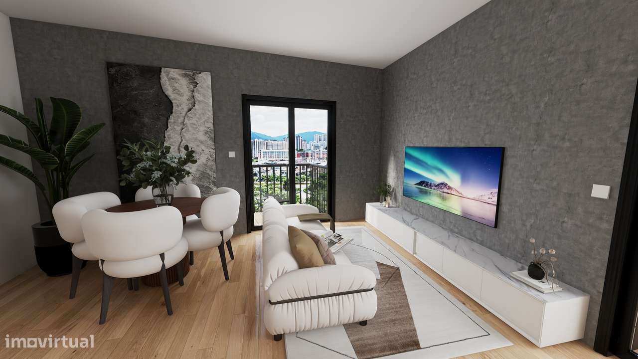 Apartamento T0 novo no Centro de Estarreja-11