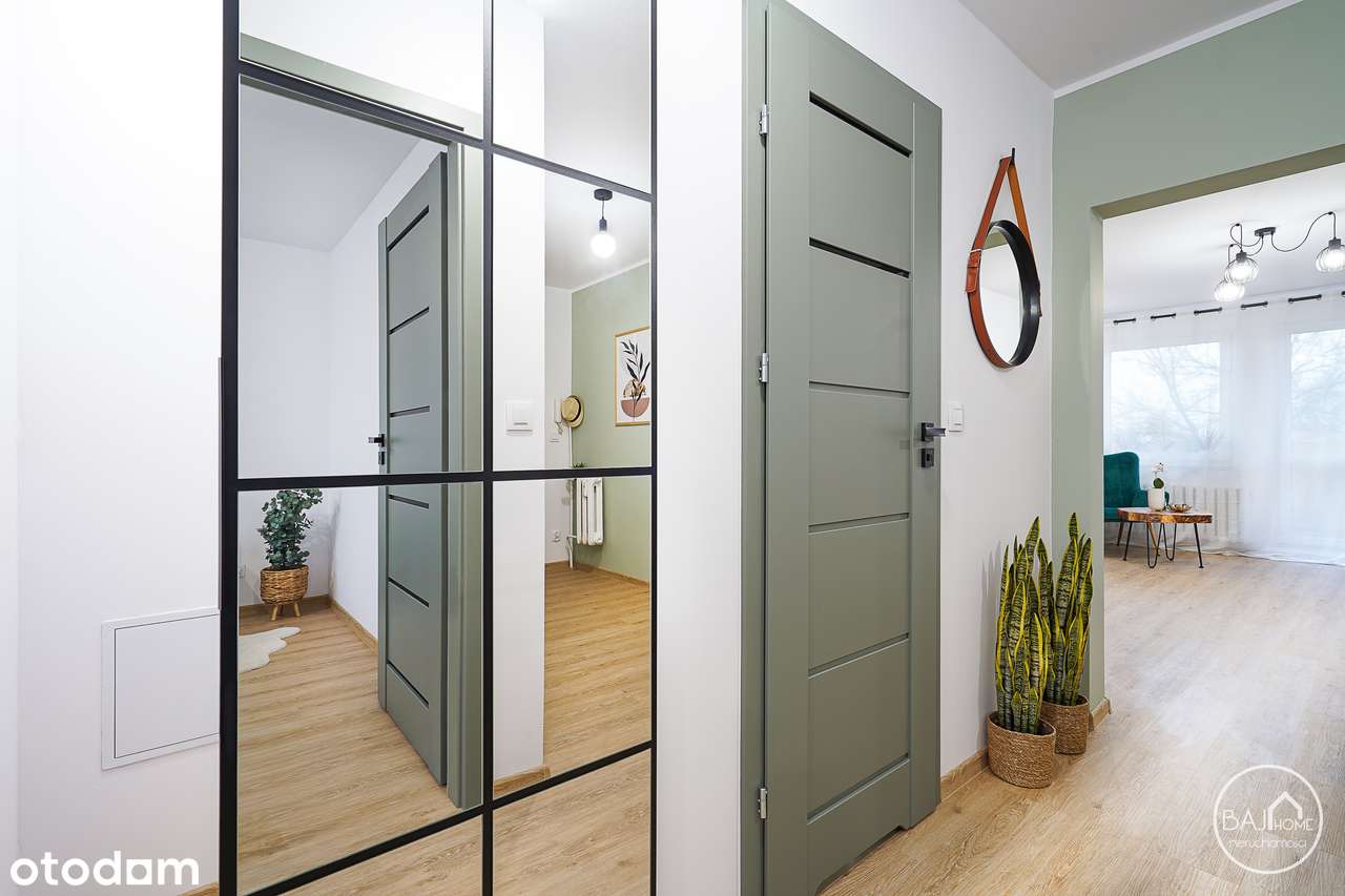 REZERWACJA !!! 2 pokoje, po generalnym remoncie, Stare Gliwice, balkon-10