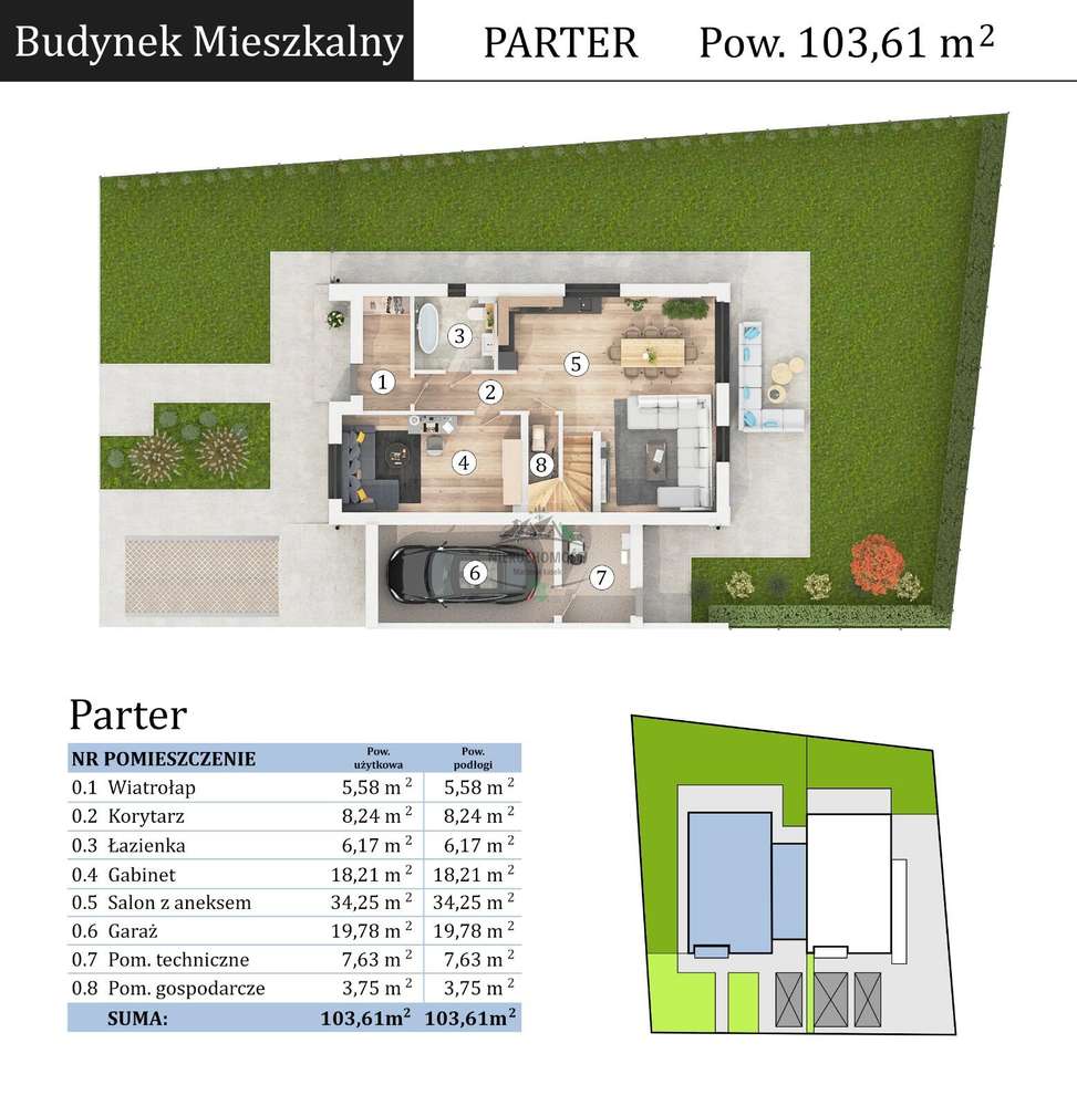 Dom 180m2 z działką 500m2, wysoki standard-2