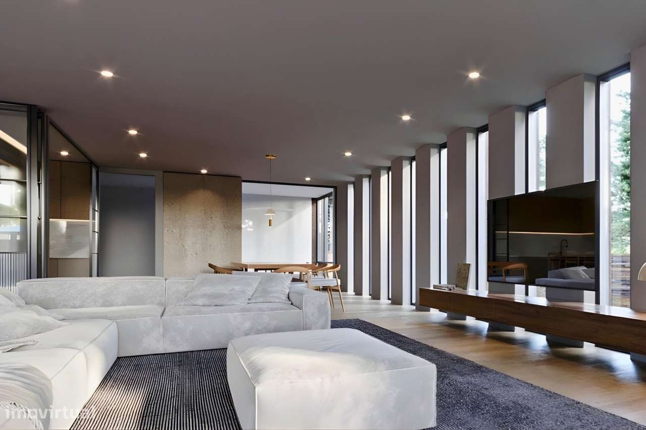 Moradia T3 de luxo, com piscina, a 400 metros da praia - Grande imagem: 5/10