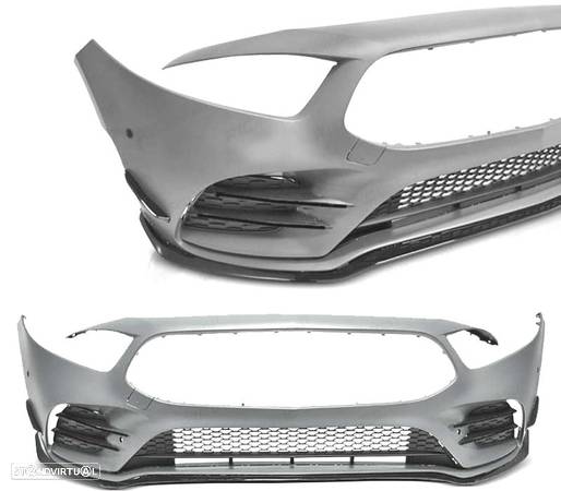 PARA-CHOQUES FRONTAL PARA MERCEDES CLASSE A W177 18- PDC LOOK AMG - 3