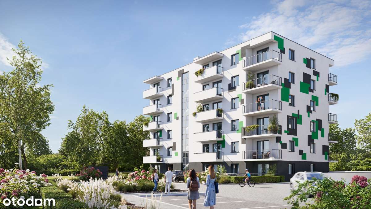 4-pokojowe mieszkanie 60m2 + ogródek Bez Prowizji - Pełny obrazek: 5/8