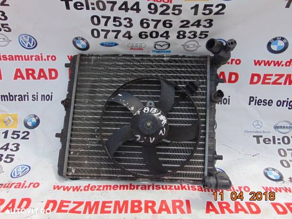 Radiator apa Skoda Fabia an 2007-2014 Roomster ventilator dezmembrez - 2