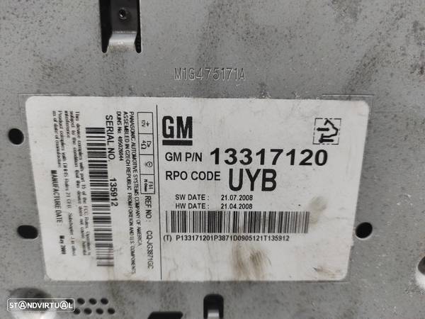 Radio Cd Opel Insignia A (G09) - 5