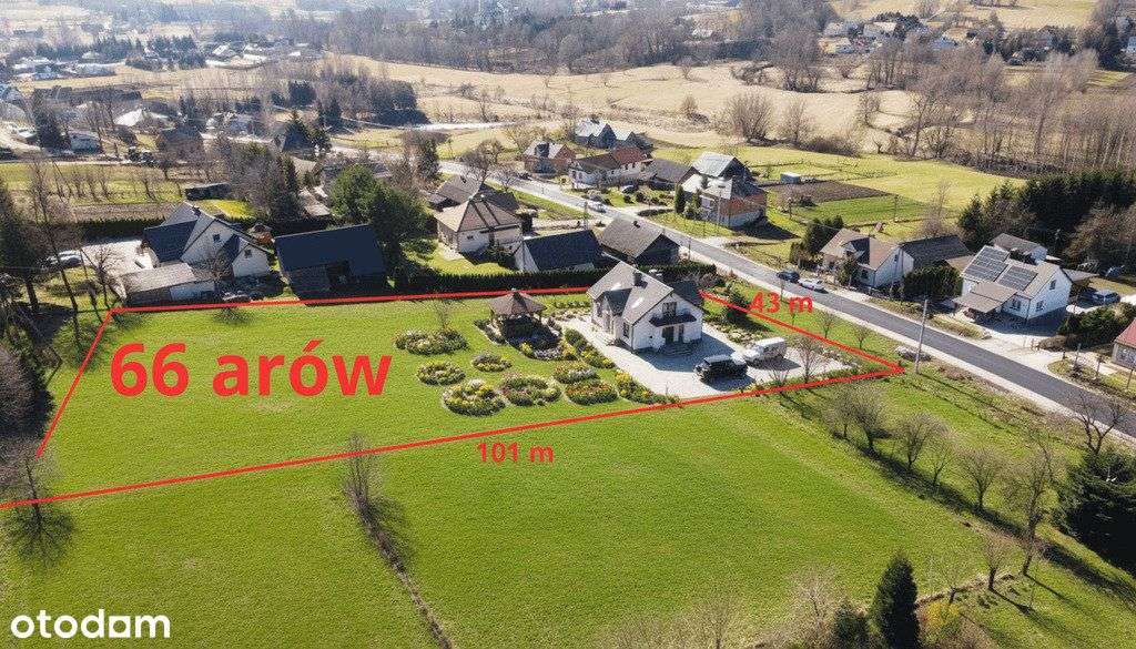 Działka 66 arów, Borek Stary-1