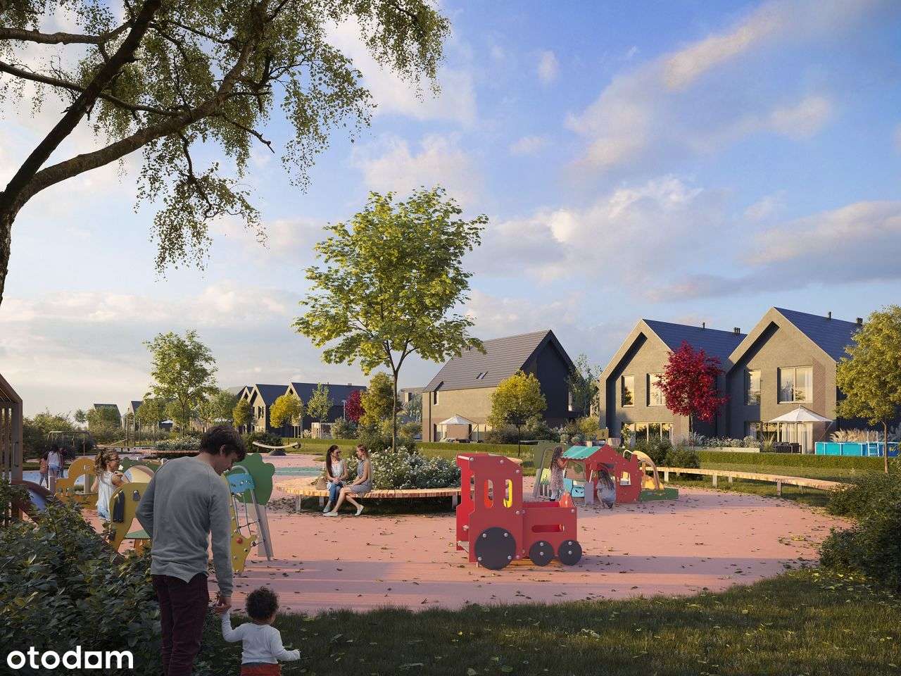 Nowoczesny dom 111 m² z ogrodem i klimatem na spokojnym osiedlu-7