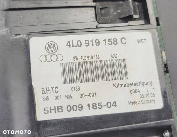 AUDI Q7 I 4L PANEL NAWIEWU KLIMATYZACJI TYLNY TYŁ 4L0919158C - 7