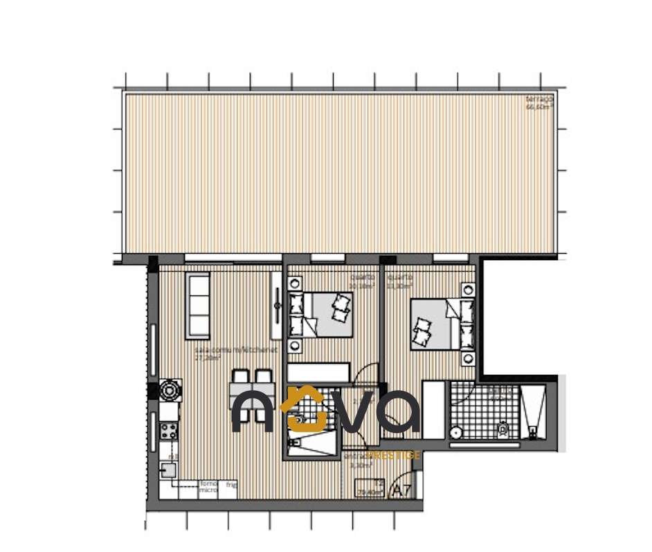 Apartamento T2 com Terraço | Oporto New Plaza, Porto - Grande imagem: 5/27
