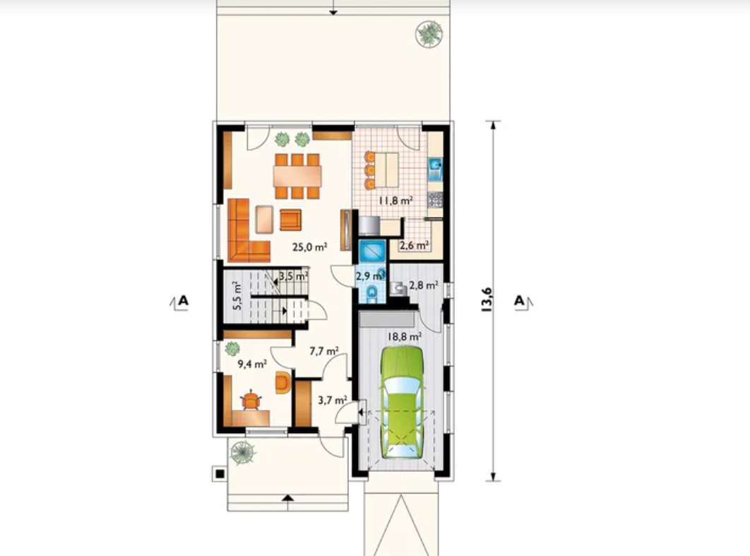 Ostatni wolny dom wolno stojący , 6 pokoi, wszystkie media, asfalt-2