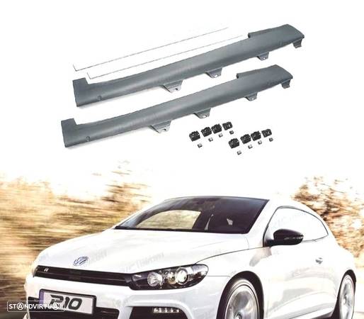 EMBALADEIRAS LATERAIS LOOK R PARA VOLKSWAGEN VW SCIROCCO 08-17 - 1