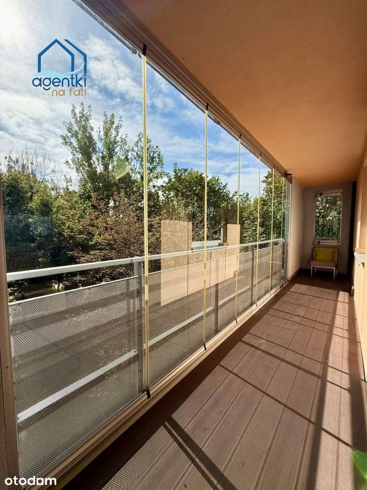 2 pokojowe mieszkanie z dużą przeszkloną loggią - Pełny obrazek: 1/17