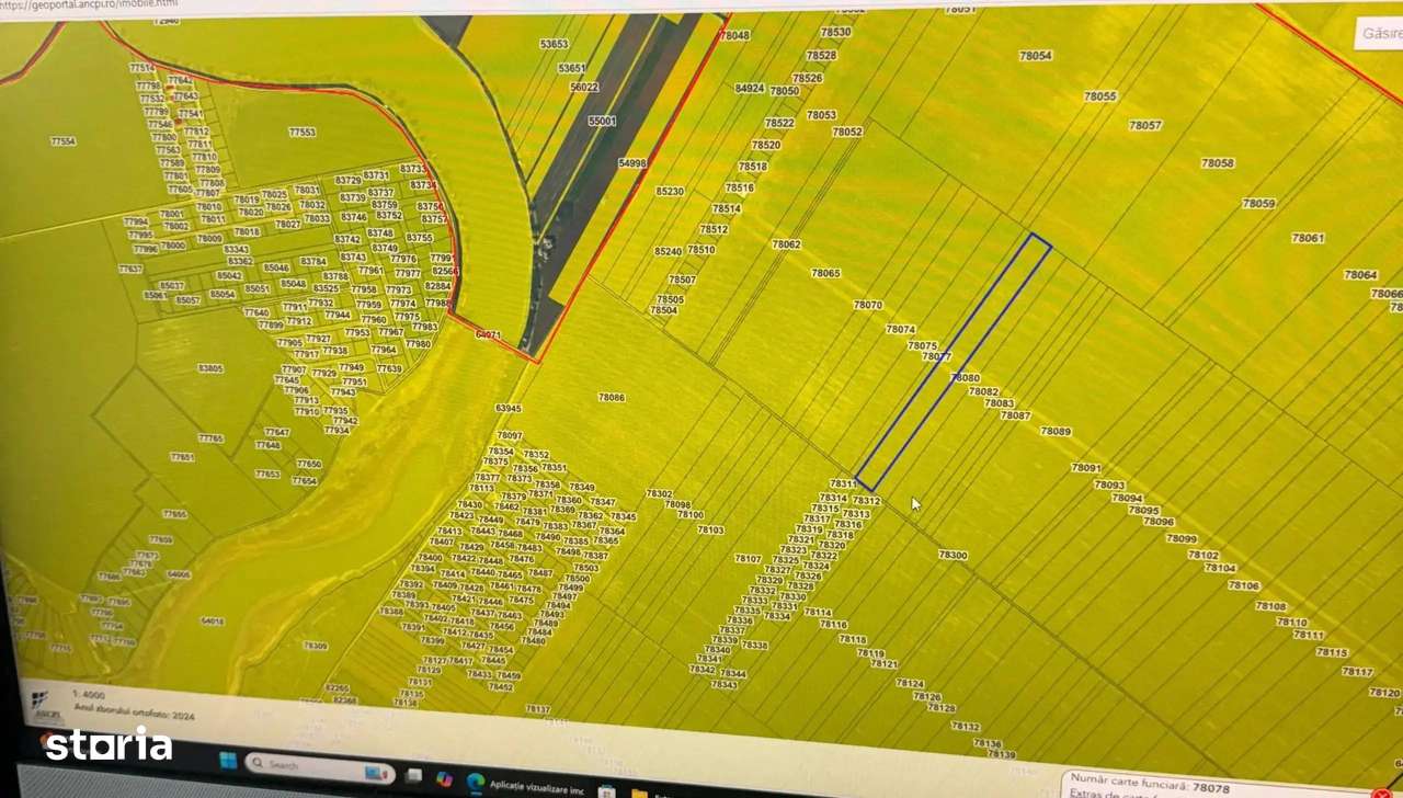 Teren de vanzare | Balta La Gropi | Berceni - Vidra | Pretabil case - Imagine principală: 2/4