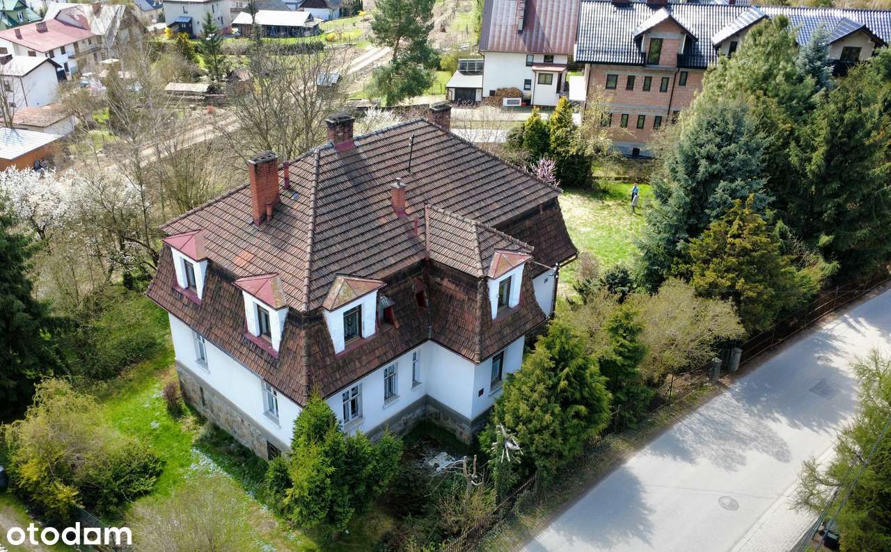 Historyczna willa z 1938 r. | 275 m² | 20 arów | Mszana Dolna-2