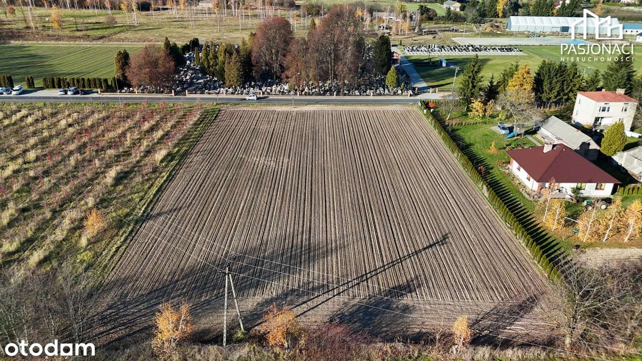 Inwestyczyja Działka 0,55 ha Motycz pod USŁUGI-7