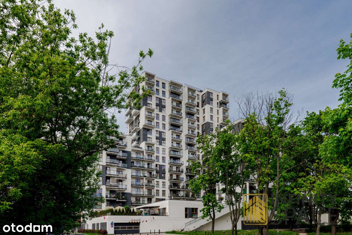 2 pokoje z widokiem 15 piętra na całą Warszawę!-14