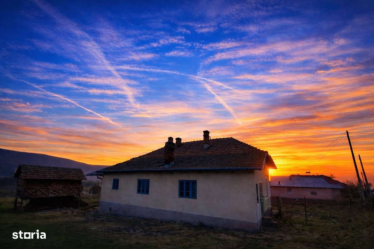 Teren 4.443 mp intravilan + extravilan N.Bălcescu,Pleșoiu, jud. Valcea - Imagine principală: 4/12