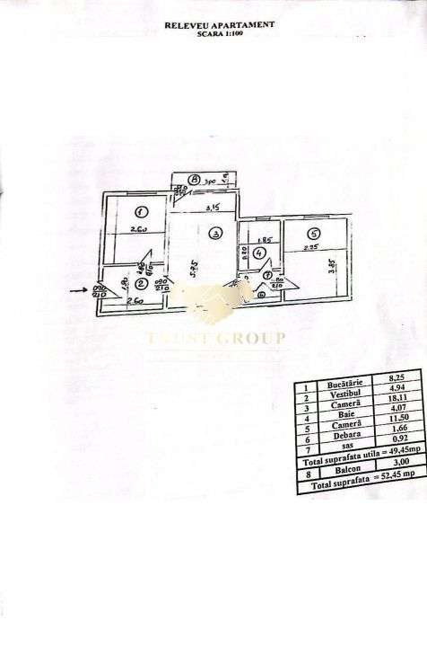 2 camere Ferdinand-Piata Iancului | Bloc reabilitat |