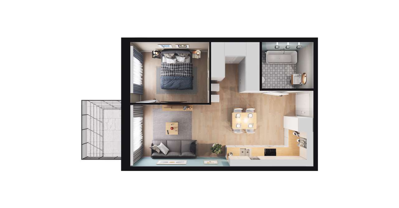 Panorama Park – prestiż, spokój i zieleń - Pełny obrazek: 3/9