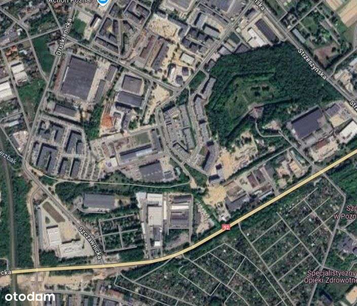 Duża działka pod Wielorodzinne Poznań Podolany