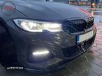 Prelungire Bara Fata Negru Lucios BMW Seria 3 G20 Sedan G21 Touring (2018-) M Spor- livrare gratuita - 9