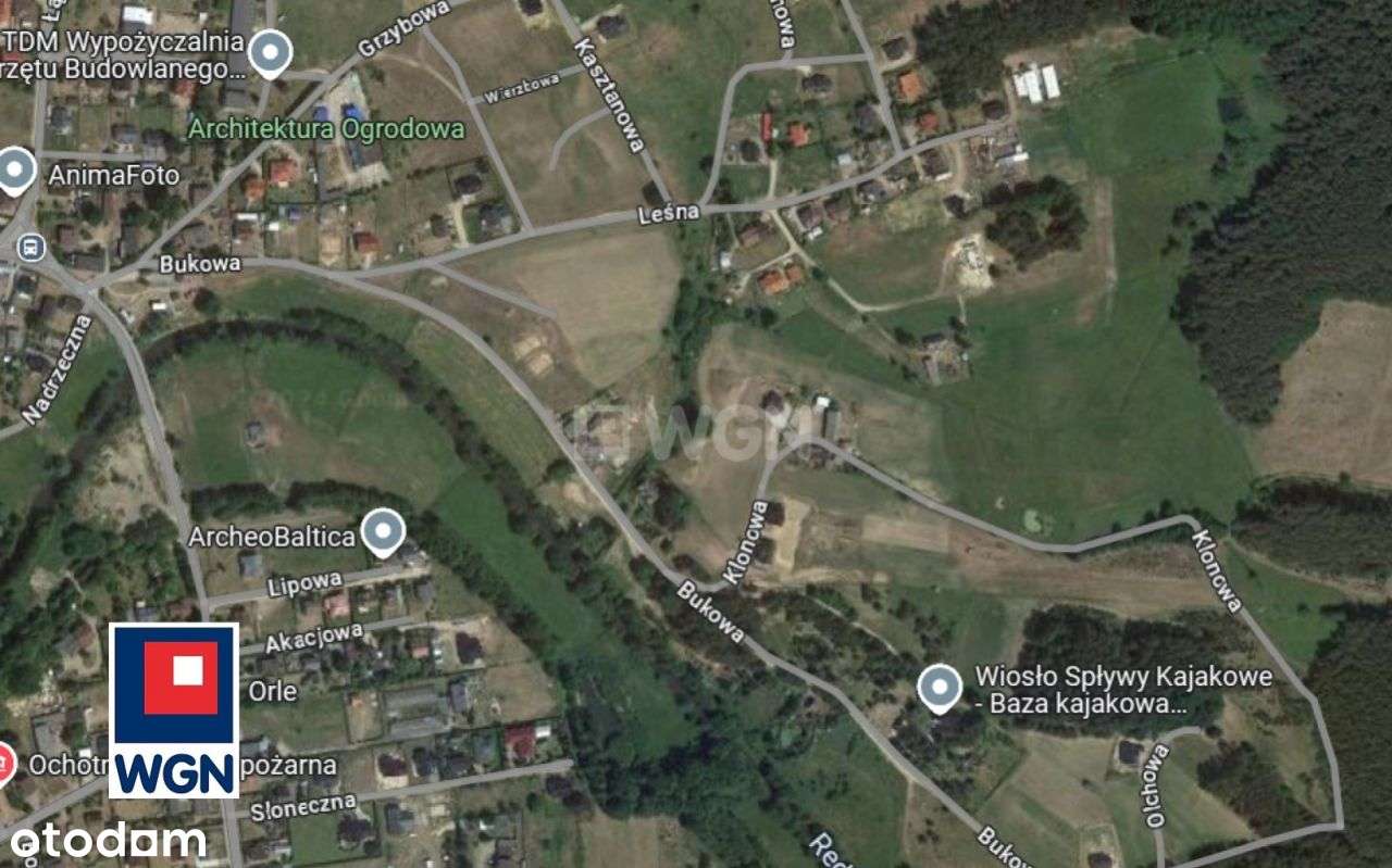 Działka, 1 348 m², Orle-17