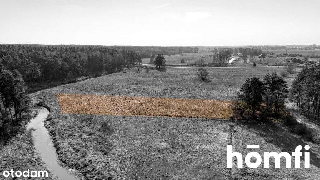 Działka budowlana z bezpośrednim dostępem do rzeki - Pełny obrazek: 3/8