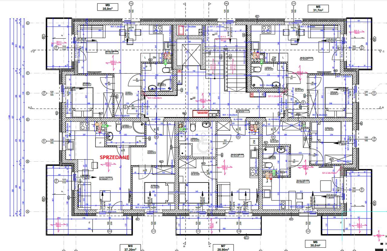 mieszkanie 2 pokojowe Bydgoszcz Fordon blok 1 piętro-5