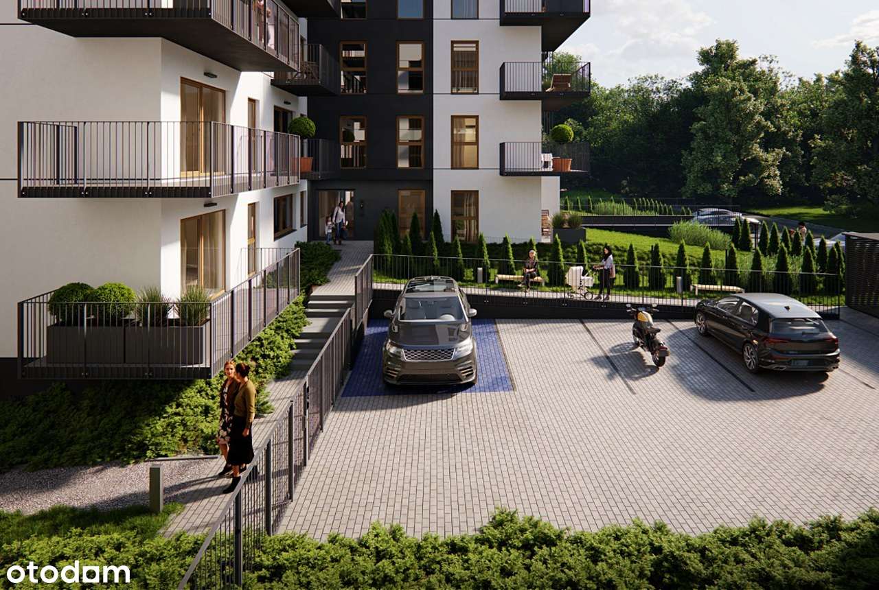 Nowe, niskoczynszowe mieszkanie z ogrodem w Centrum!-1