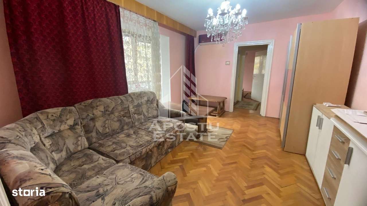 Apartament 2 camere,centrala proprie, semidecomandat, zona Cetatii - Imagine principală: 1/6