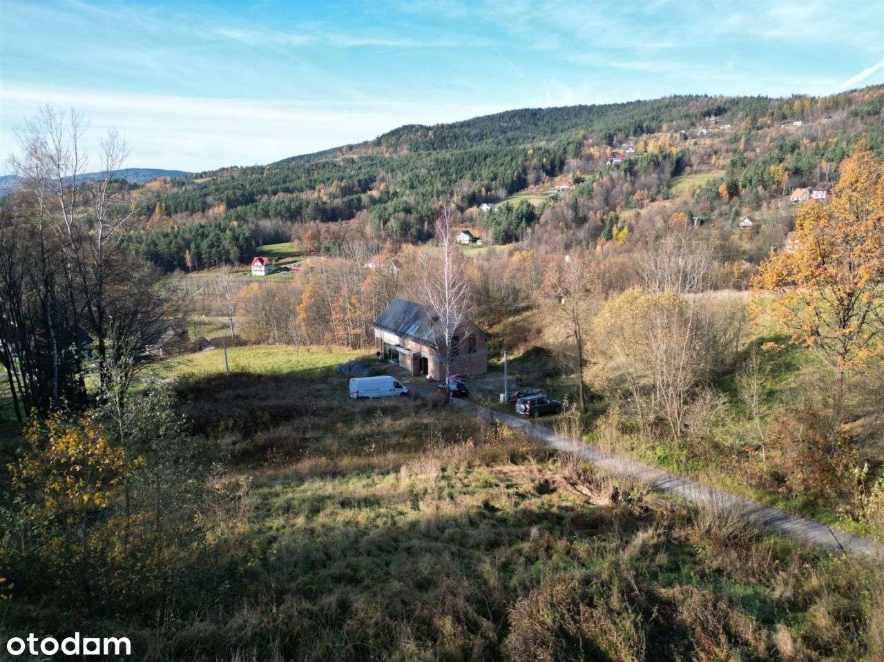 Działka budowlana 19 arów w Stróży-1