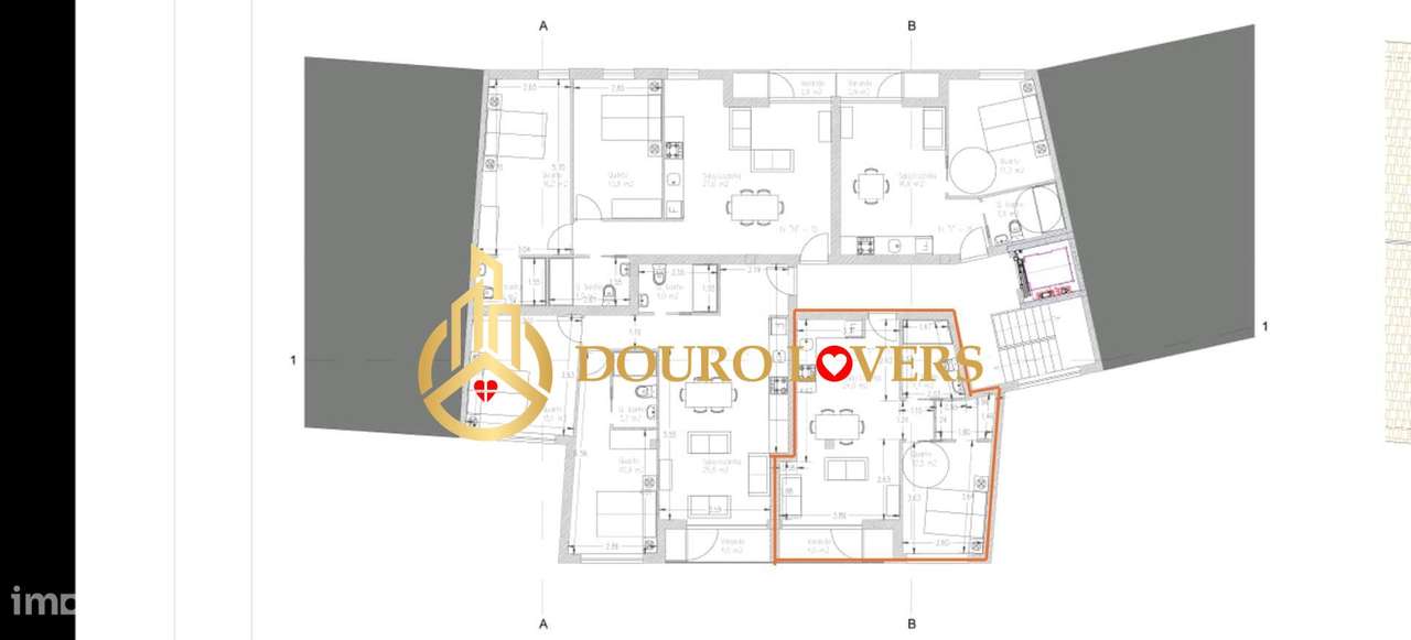 T1 COM TERRAÇO  – S. ROQUE, CAMPANHÃ | PORTO - Grande imagem: 3/3