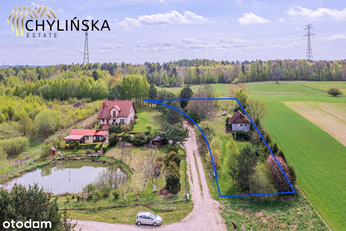 Najpiękniej położna działka w Skrzeszewie - Pełny obrazek: 5/11