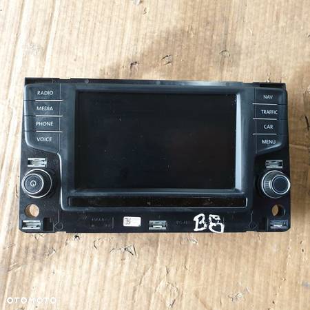 VW PASSAT B8 EKRAN MONITOR WYSWIETLACZ  NAWIGACJA 3G0919605D 15R - 1