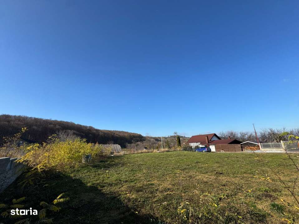 Vanzare  1400mp teren imprejmuit 2 loturi pt casa Adancata - sub padur-7