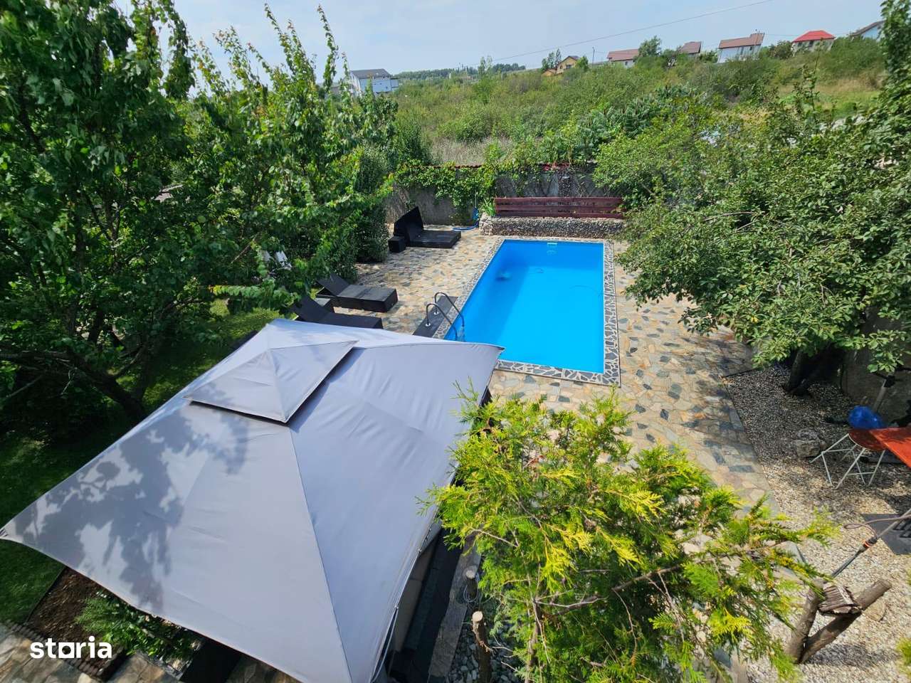 Vila single 4 camere-300 mp utili, teren 900 mp-Piscina-Bragadiru - Imagine principală: 2/20