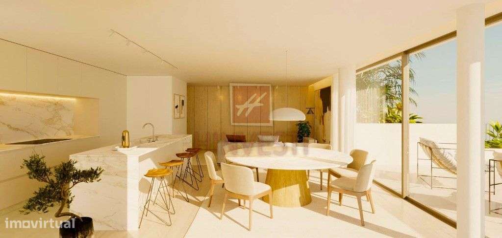 T2 Exclusivo com Varanda Panorâmica e Vista Mar/Rio | Vila Nova de Ga-5