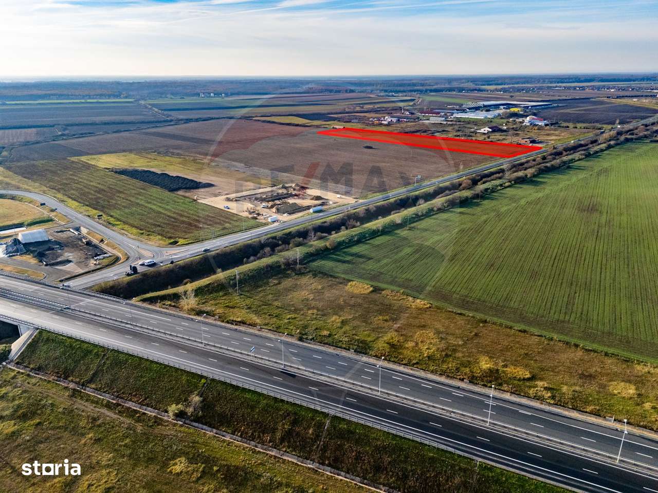 Teren 29220 mp Pecica,DN7, langa autostrada- Ideal pentru afaceri - Imagine principală: 5/8