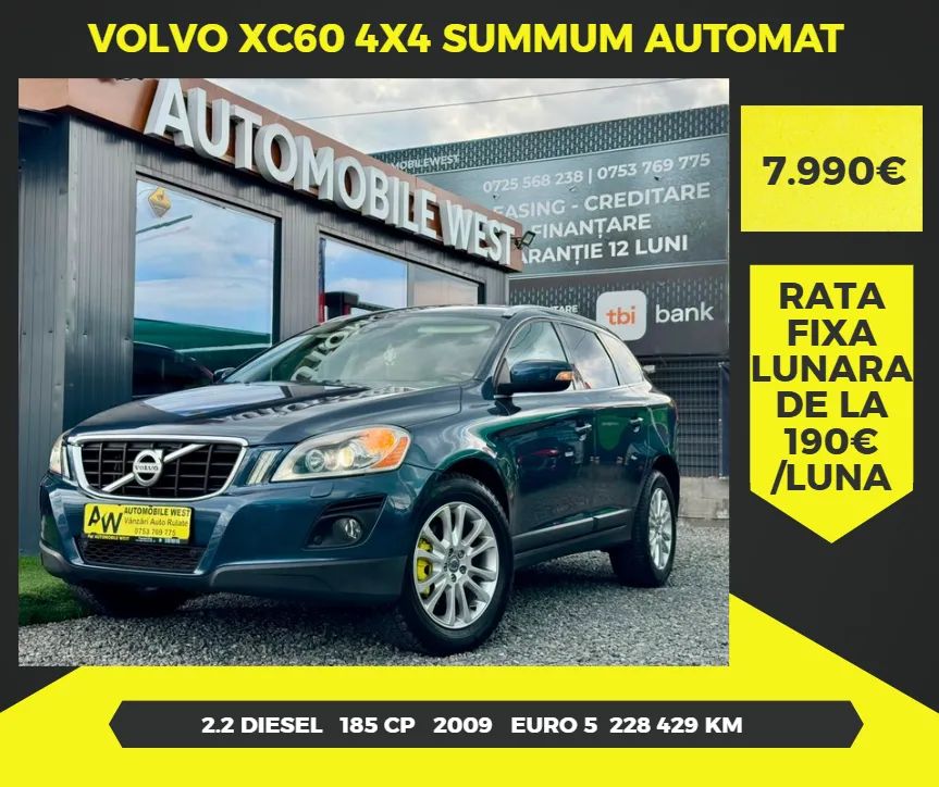 Volvo XC60 I [2008 - 2017] D5 AWD Aut. Summum 2009