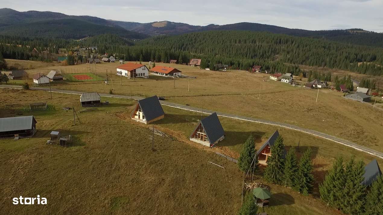 Cabana A-Frame, semifinisata, Smida-9