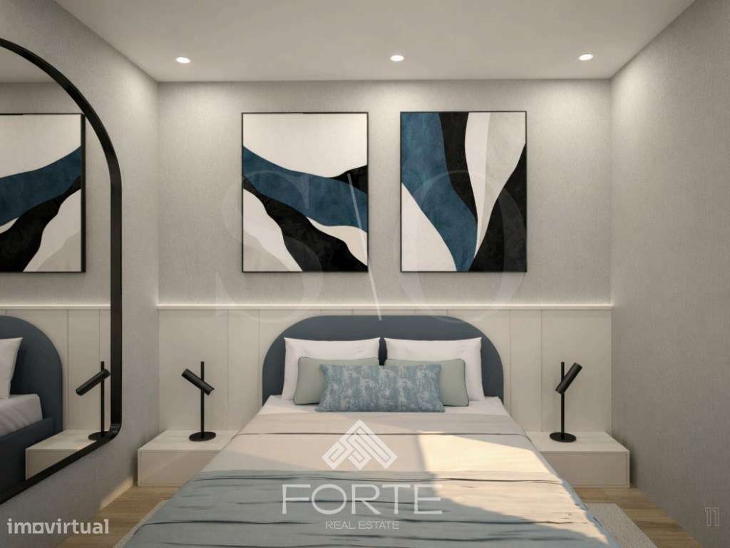 Moradia T3 com Piscina no centro de São João da Madeira-23