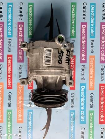 Compresor clima AC Fiat 500  1.4 benzina turbo 2008 2017  cod 52060461 - 1