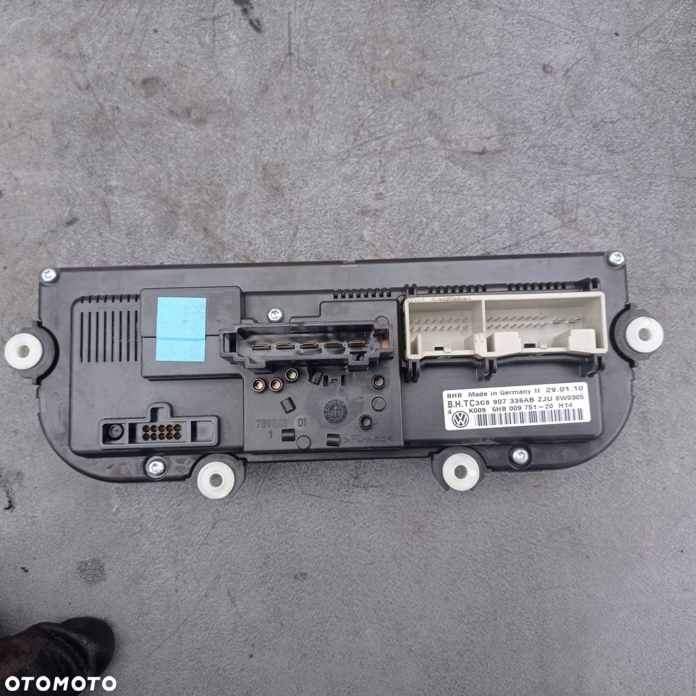 Panel Klimatyzacji VW Passat Golf VI 3C8907336AB - 2