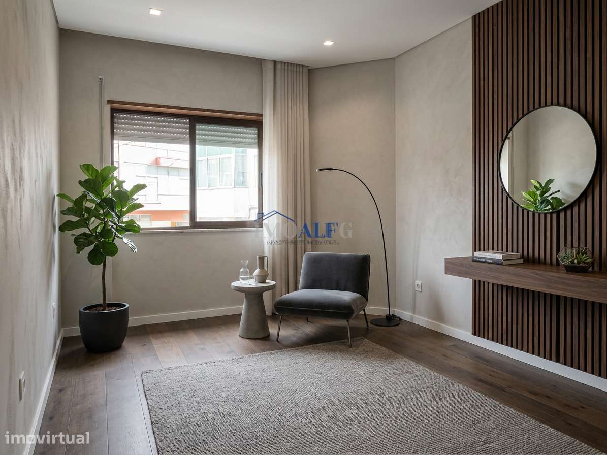 Apartamento T3 remodelado na Avenida do Bocage - Barreiro-11