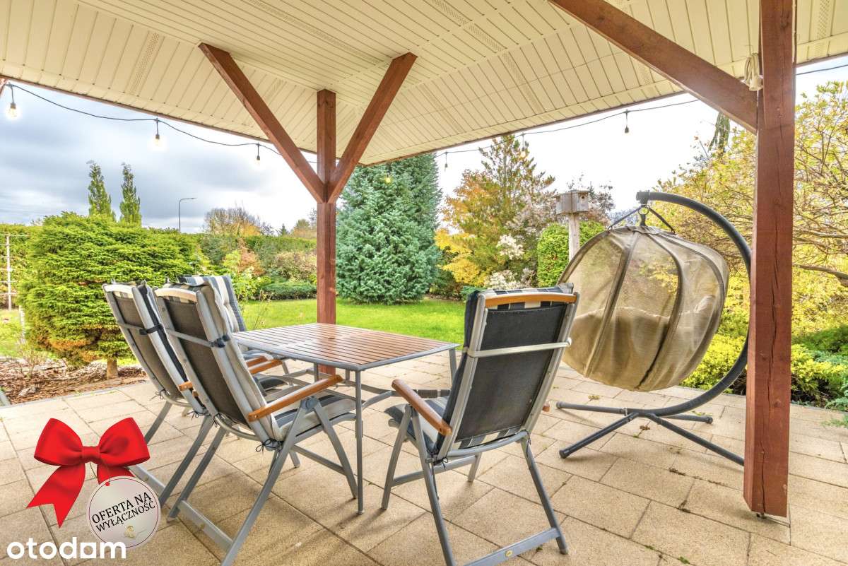 Parterowy dom 125 m2 | kominek | garaż | las-5