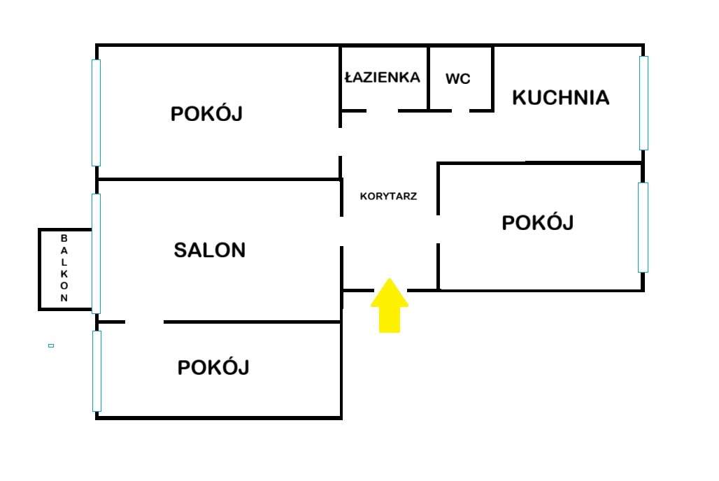 4 pokoje 58 m² | Wrotków | ul. Romera | Parking za szlabanem!-7
