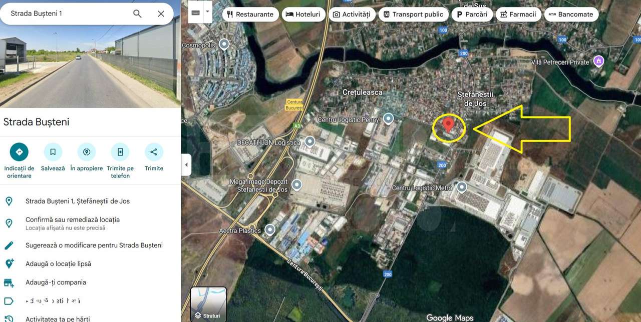 Teren cu deschidere generoasa lângă Galla Plaza Ștefănești-1