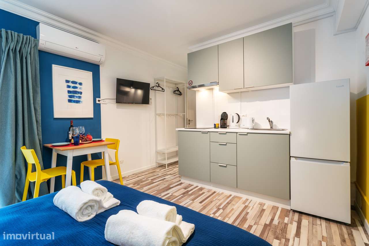 Annual rent T0 com ar condicionado a 50 m da Praia da Rocha. - Grande imagem: 4/10